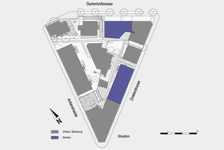 Das Dreieck Zürich-Aussersihl